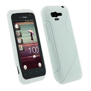 HTC Rhyme iGadgitz Dual Tone TPU Cover White