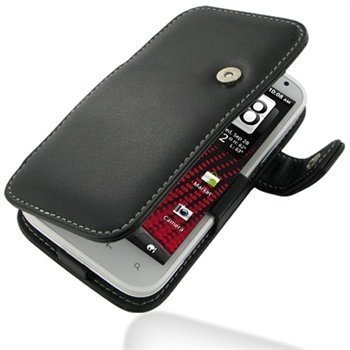 HTC Sensation XL PDair Leather Case 3BHTXLB41 Musta