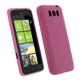 HTC Titan iGadgitz Dual Tone suojakuori Pinkki