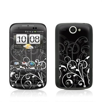 HTC Wildfire B&W Fleur Skin