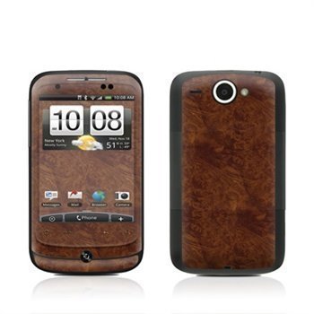 HTC Wildfire Dark Burlwood Skin