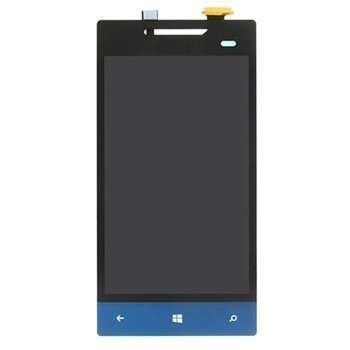 HTC Windows Phone 8S LCD -näyttö Sininen