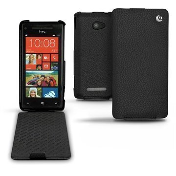 HTC Windows Phone 8X Noreve Flip Leather Case Ebony
