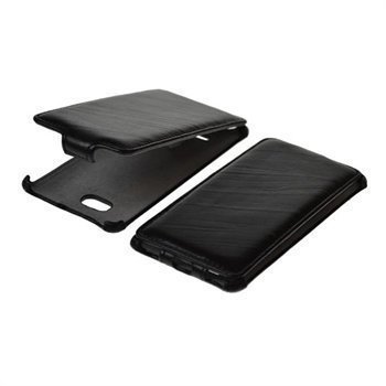 HTC Windows Phone 8X StarCase Roma Linea Flip Leather Case Black