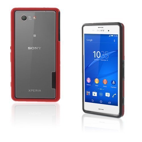 Hamsun Punainen Sony Xperia Z3 Compact Bumper