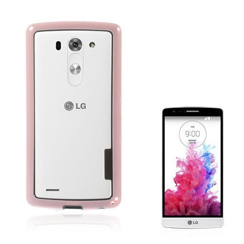 Hamsun Vaaleanpunainen Lg G3 S Bumper Suojakehys