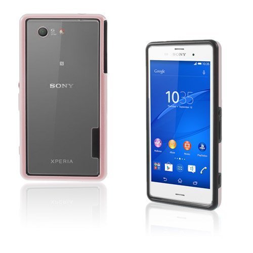 Hamsun Vaaleanpunainen Sony Xperia Z3 Compact Bumper