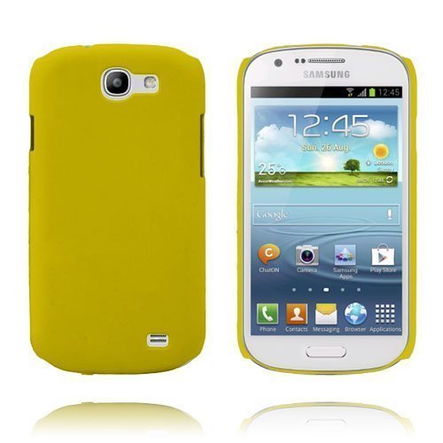 Hard Case Keltainen Samsung Galaxy Express Suojakuori