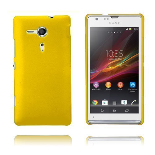 Hard Case Keltainen Sony Xperia Sp Suojakuori