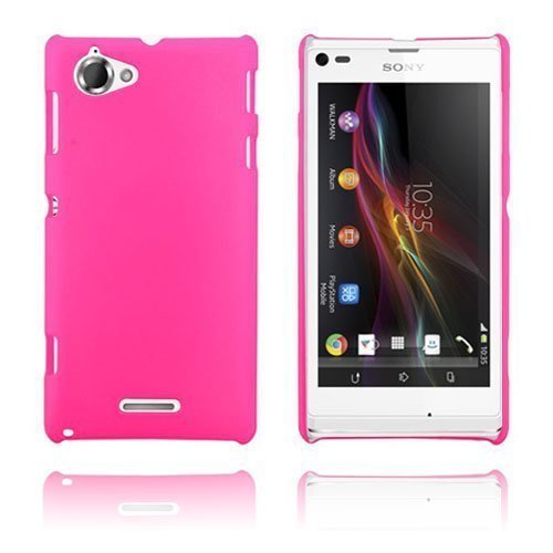 Hard Case Kuuma Pinkki Sony Xperia L Suojakuori