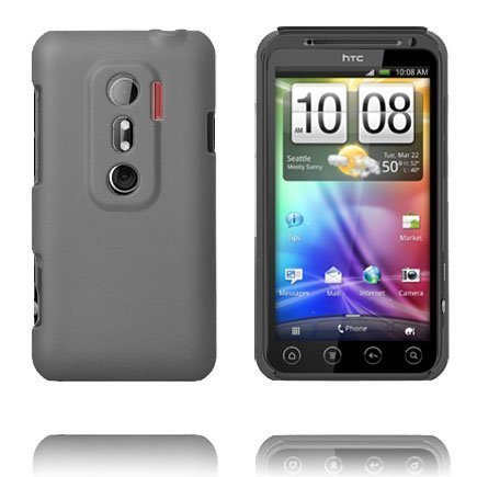 Hard Shell Harmaa Htc Evo 3d Suojakuori