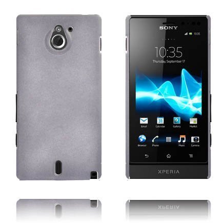 Hard Shell Harmaa Sony Xperia Sola Suojakuori