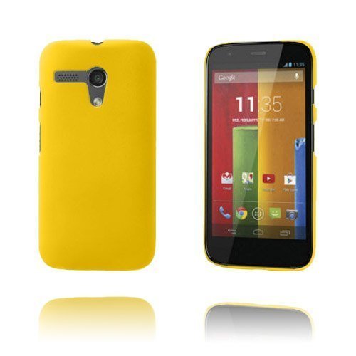 Hard Shell Keltainen Motorola Moto G Suojakuori