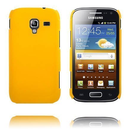 Hard Shell Keltainen Samsung Galaxy Ace 2 Suojakuori
