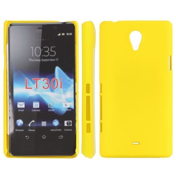 Hard Shell Keltainen Sony Xperia T Suojakuori