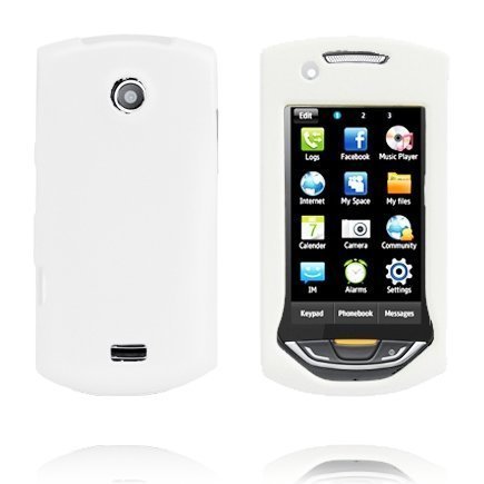 Hard Shell Klik-On Valkoinen Samsung Monte Suojakuori