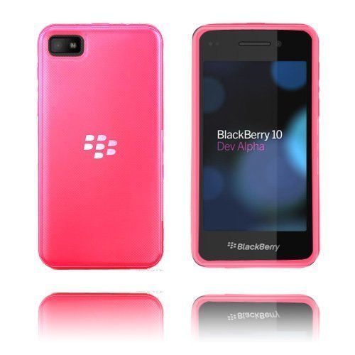 Hard Shell Kuuma Pinkki Blackberry Z10 Suojakuori