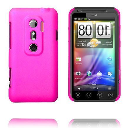 Hard Shell Kuuma Pinkki Htc Evo 3d Suojakuori