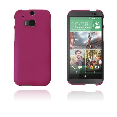 Hard Shell Kuuma Pinkki Htc One M8 Suojakuori