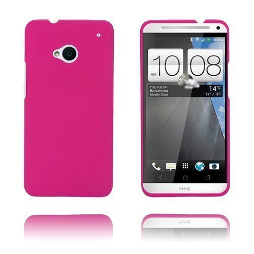 Hard Shell Kuuma Pinkki Htc One Suojakuori