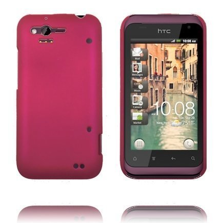 Hard Shell Kuuma Pinkki Htc Rhyme Suojakuori