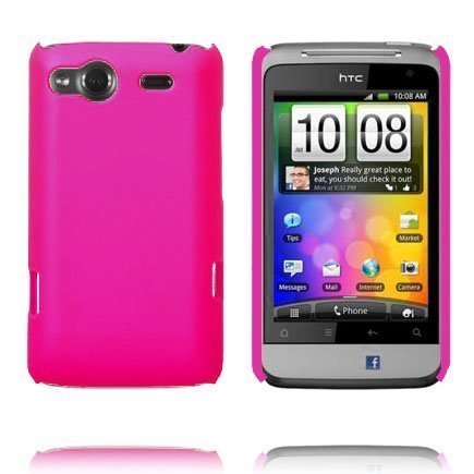 Hard Shell Kuuma Pinkki Htc Salsa Suojakuori