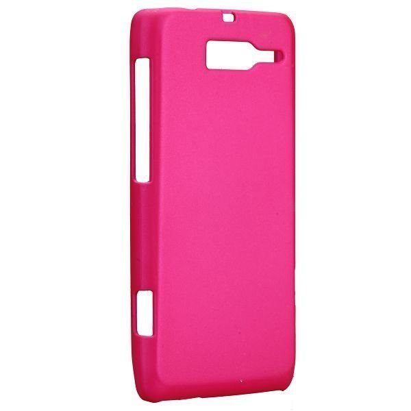 Hard Shell Kuuma Pinkki Motorola Droid Razr M Suojakuori