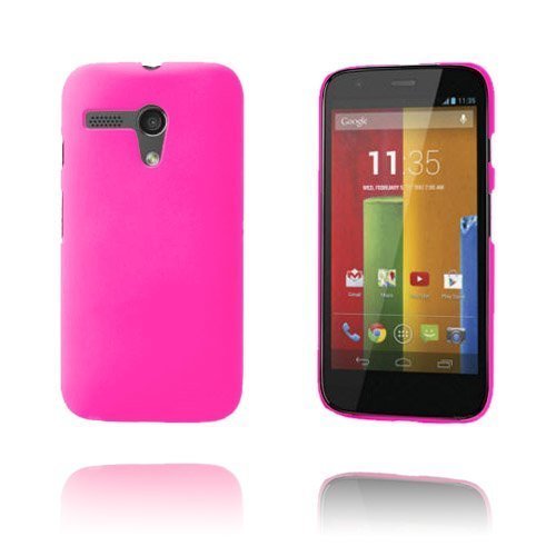 Hard Shell Kuuma Pinkki Motorola Moto G Suojakuori