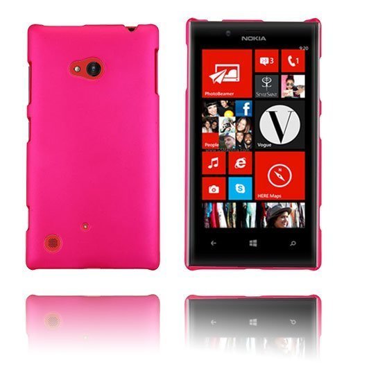 Hard Shell Kuuma Pinkki Nokia Lumia 720 Suojakuori