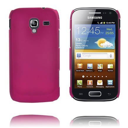 Hard Shell Kuuma Pinkki Samsung Galaxy Ace 2 Suojakuori
