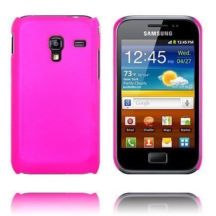Hard Shell Kuuma Pinkki Samsung Galaxy Ace Plus Suojakuori