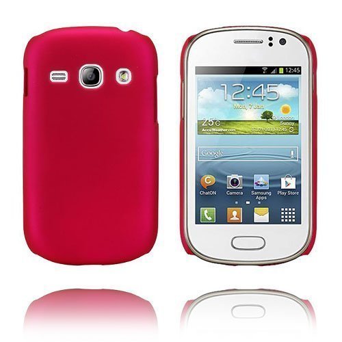 Hard Shell Kuuma Pinkki Samsung Galaxy Fame Suojakuori