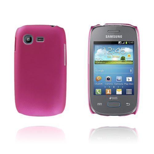 Hard Shell Kuuma Pinkki Samsung Galaxy Pocket Neo Suojakuori