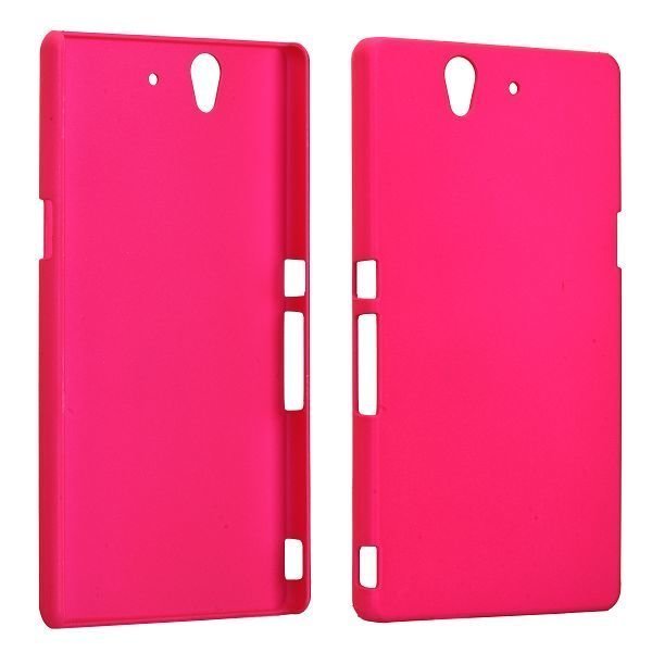 Hard Shell Kuuma Pinkki Sony Xperia Z Suojakuori