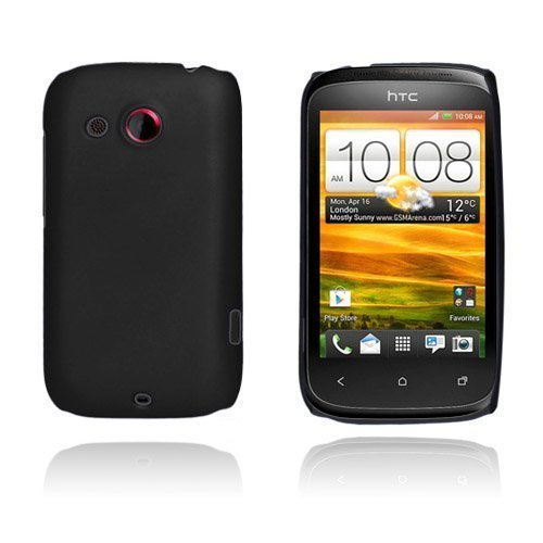 Hard Shell Musta Htc Desire C Suojakuori