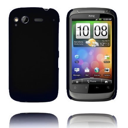 Hard Shell Musta Htc Desire S Suojakuori