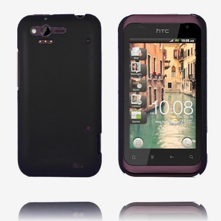 Hard Shell Musta Htc Rhyme Suojakuori