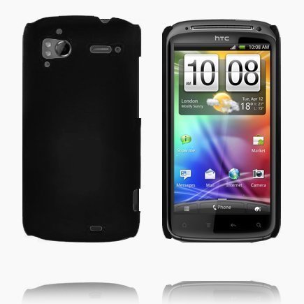 Hard Shell Musta Htc Sensation Suojakuori