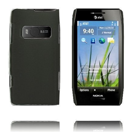 Hard Shell Musta Nokia X7 Suojakuori