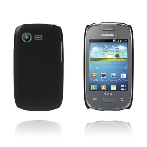 Hard Shell Musta Samsung Galaxy Pocket Neo Suojakuori