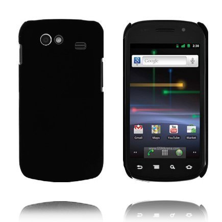 Hard Shell Musta Samsung I9020 Google Nexus S Suojakuori