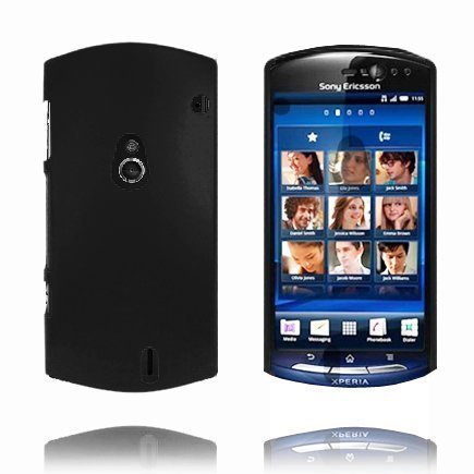 Hard Shell Musta Sony Ericsson Xperia Neo Suojakuori