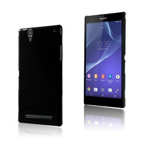 Hard Shell Musta Sony Xperia T2 Ultra Suojakuori