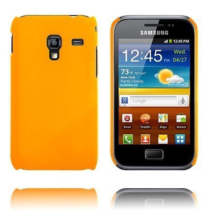 Hard Shell Oranssi Samsung Galaxy Ace Plus Suojakuori