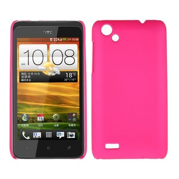 Hard Shell Pinkki Htc One Sc Suojakuori