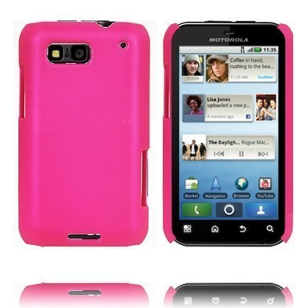 Hard Shell Pinkki Motorola Defy Suojakuori