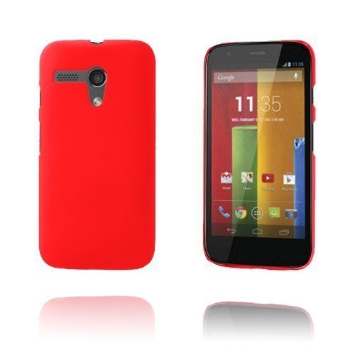 Hard Shell Punainen Motorola Moto G Suojakuori