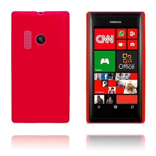Hard Shell Punainen Nokia Lumia 505 Suojakuori