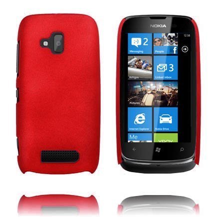 Hard Shell Punainen Nokia Lumia 610 Suojakuori