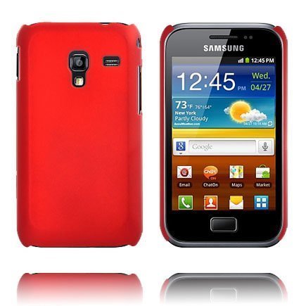 Hard Shell Punainen Samsung Galaxy Ace Plus Suojakuori